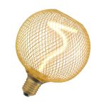 Osram Decor Spiral E27 Globe Fadenlampe Gold 3.5W 170lm - 818 Extra Warmweiß | Dimmbar - Ersatz Für 15W