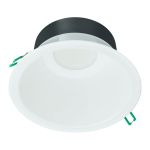 Philips LED Downlight Coreline DN142B Aluminium Weiß 19.2W 2300lm 60D - 840 Kaltweiß | Ausschnitt 200mm - IP20 - Weiß Reflektor