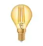 Osram Vintage 1906 LED E14 Kugel Fadenlampe Gold 4W 420lm - 825 Extra Warmweiß | Ersatz für 35W