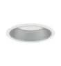Philips LED Downlight LuxSpace Kompakt geringe Höhe DN570B 16.5W 2200lm 80D - 830 Warmweiß | 214mm - Aluminium Reflektor Mat