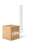 Mehrfachpackung 10x Noxion Lucent PL-S LED 6W - 827 Extra Warmweiß | 2-Pins - Ersatz Für 11W