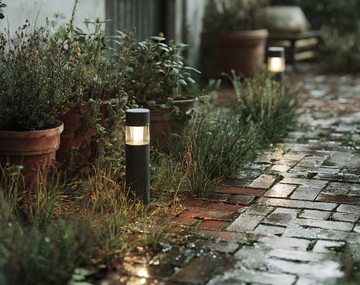 Außenbeleuchtung Gehweg